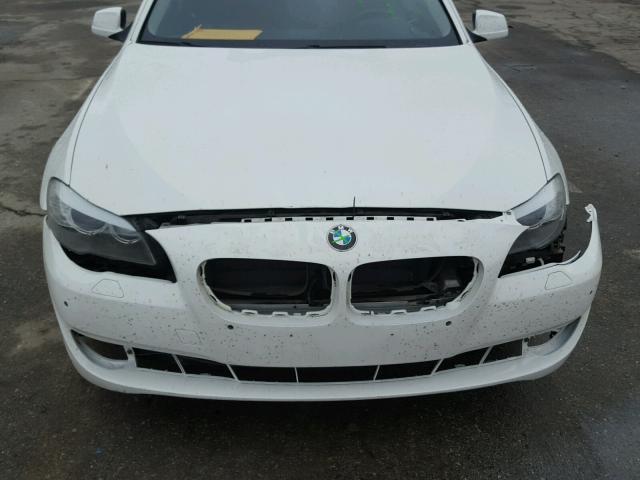 WBAXG5C52CDX06072 - 2012 BMW 528 I WHITE photo 9