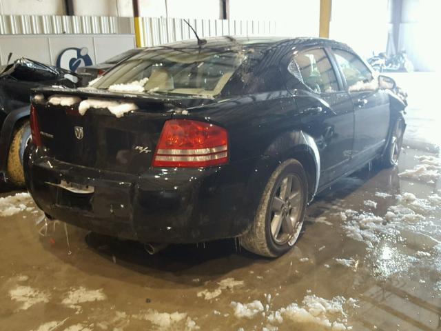 1B3LC76M28N614555 - 2008 DODGE AVENGER R/ BLACK photo 4