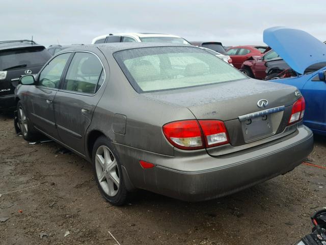 JNKDA31A23T108211 - 2003 INFINITI I35 GRAY photo 3