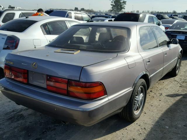 JT8UF11E5P0167592 - 1993 LEXUS LS 400 TAN photo 4