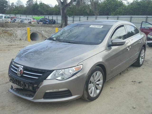 WVWNP7AN5CE533456 - 2012 VOLKSWAGEN CC SPORT GRAY photo 2