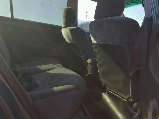 2HGEJ6617YH566722 - 2000 HONDA CIVIC BASE GRAY photo 6