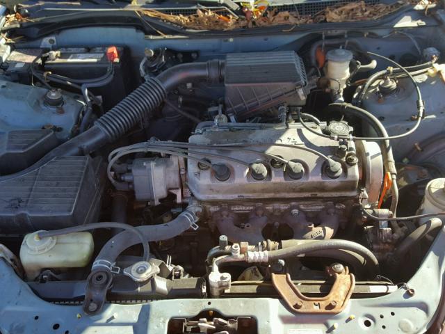 2HGEJ6617YH566722 - 2000 HONDA CIVIC BASE GRAY photo 7