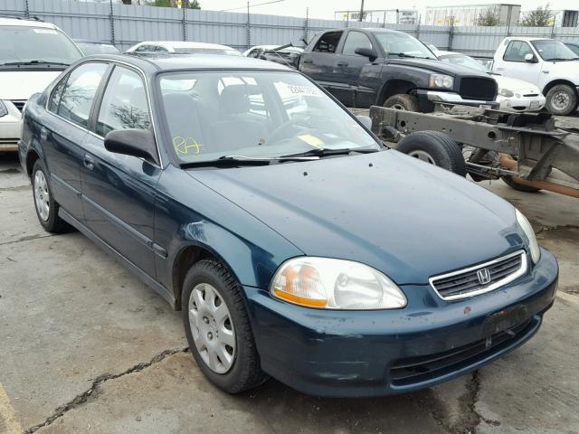 2HGEJ6674WH619572 - 1998 HONDA CIVIC LX GREEN photo 1