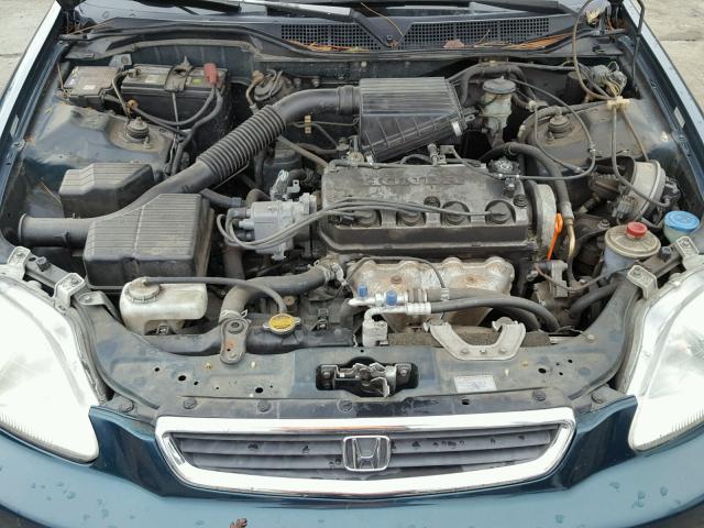 2HGEJ6674WH619572 - 1998 HONDA CIVIC LX GREEN photo 7