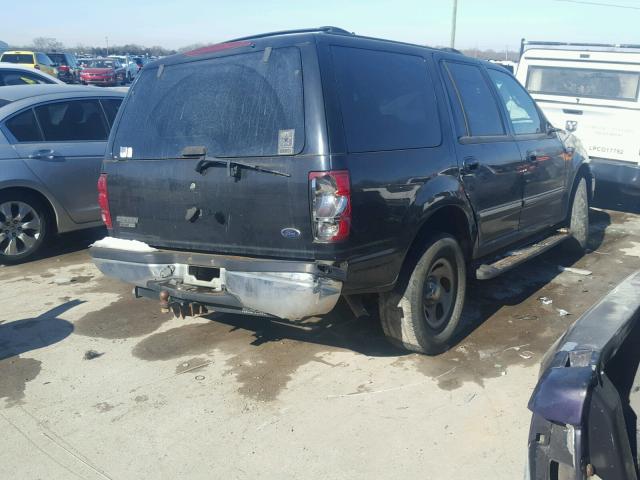 1FMRU156XYLC44596 - 2000 FORD EXPEDITION BLACK photo 4