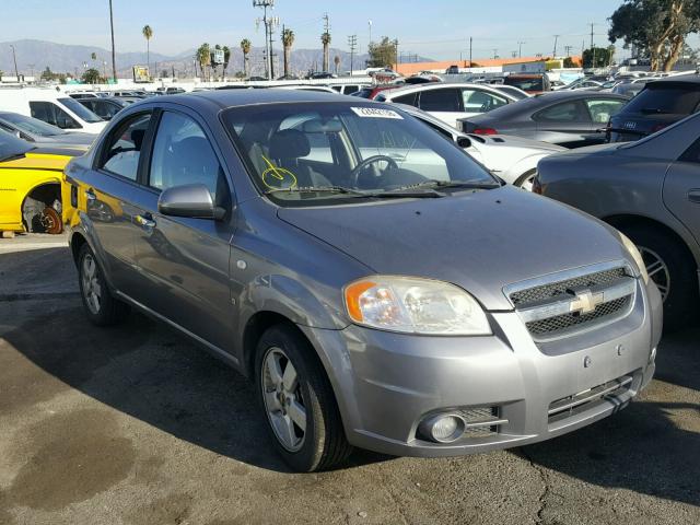 KL1TG56688B279089 - 2008 CHEVROLET AVEO LT CHARCOAL photo 1