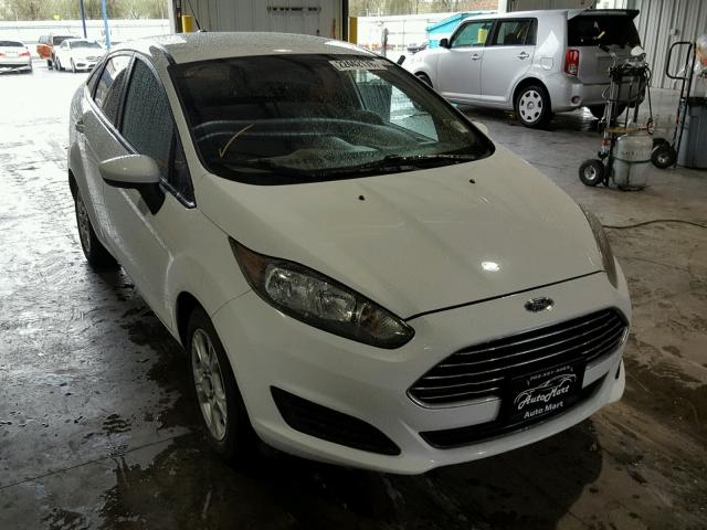 3FADP4AJ8EM227541 - 2014 FORD FIESTA S WHITE photo 1