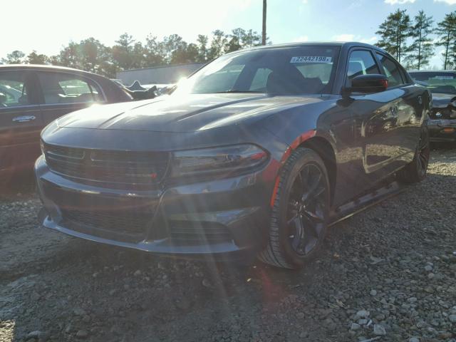 2C3CDXBG2HH643613 - 2017 DODGE CHARGER SE GRAY photo 2