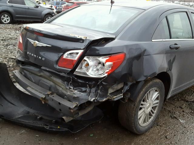 1C3LC56R77N627576 - 2007 CHRYSLER SEBRING TO BLACK photo 9