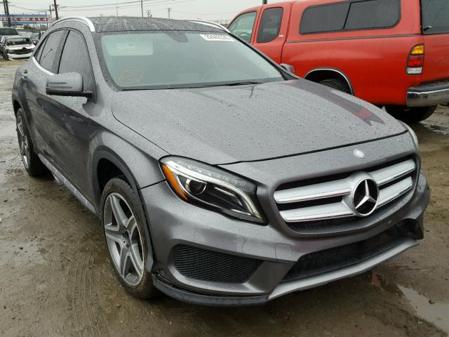 WDCTG4GB6FJ059560 - 2015 MERCEDES-BENZ GLA 250 4M GRAY photo 1