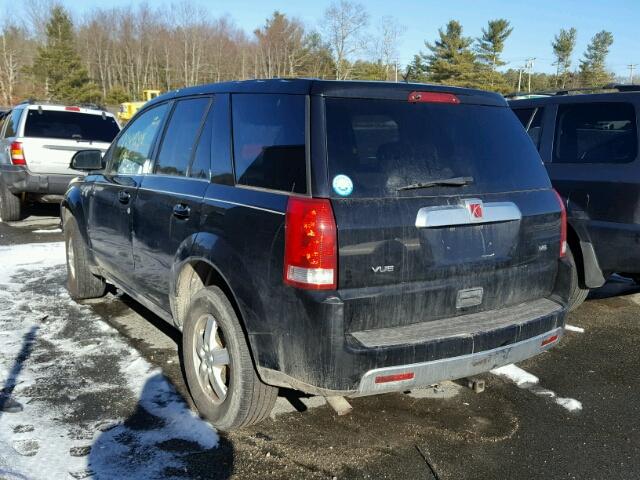 5GZCZ53437S838499 - 2007 SATURN VUE BLACK photo 3