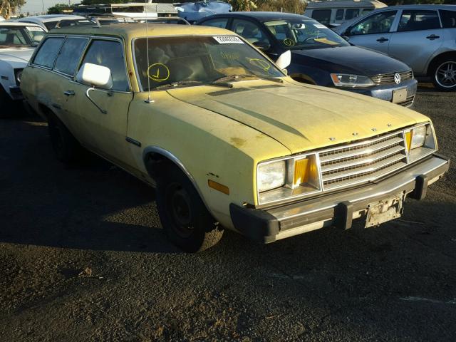 0000009T12Y171444 - 1979 FORD PINTO YELLOW photo 1