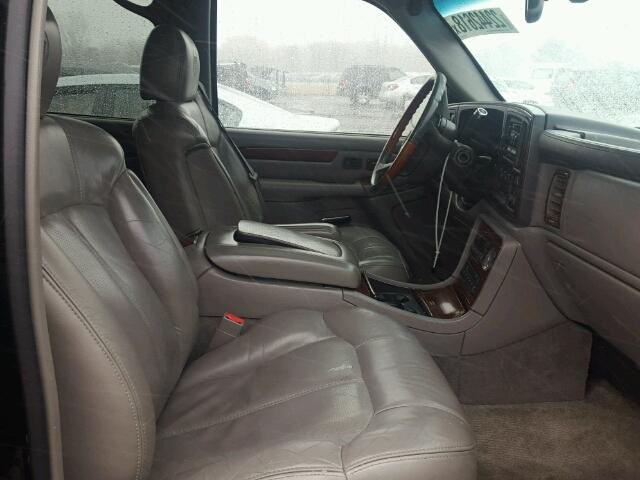 1GYEK63N82R122995 - 2002 CADILLAC ESCALADE L BLACK photo 5