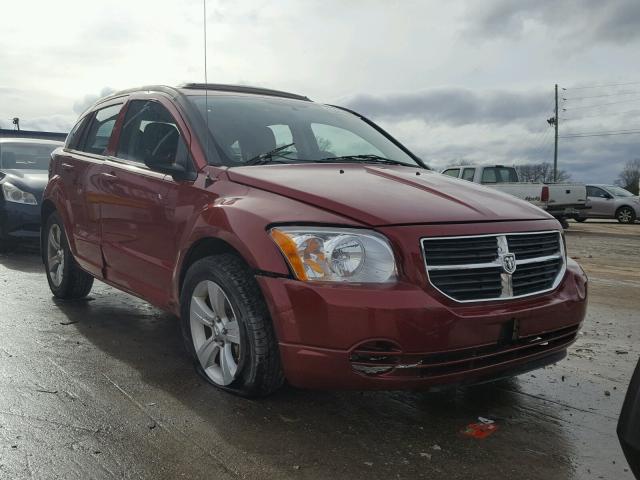 1B3CB9HB0AD598118 - 2010 DODGE CALIBER UP MAROON photo 1