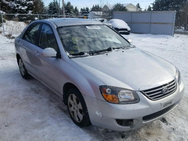 KNAFE221695650090 - 2009 KIA SPECTRA EX SILVER photo 1