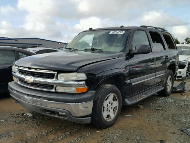 1GNEK13T04R233039 - 2004 CHEVROLET TAHOE K150 BLACK photo 2