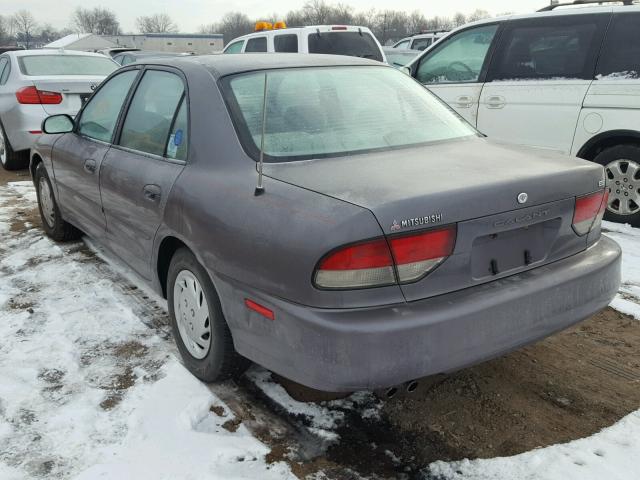 4A3AJ56G6VE142007 - 1997 MITSUBISHI GALANT ES GRAY photo 3