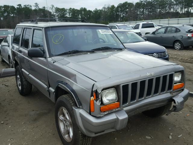 1J4FT48S01L627354 - 2001 JEEP CHEROKEE S SILVER photo 1