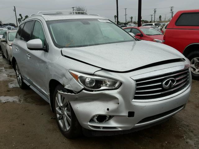 5N1AL0MM9FC506714 - 2015 INFINITI QX60 SILVER photo 1