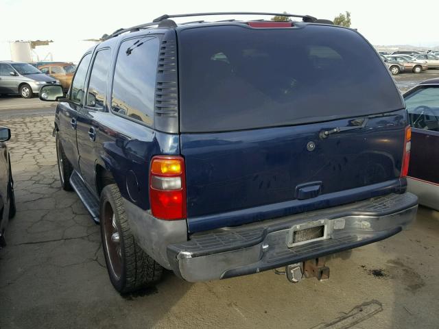 1GNEK13TX1J296420 - 2001 CHEVROLET TAHOE K150 BLUE photo 3