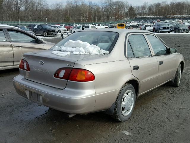 2T1BR12E2YC380666 - 2000 TOYOTA COROLLA VE TAN photo 4