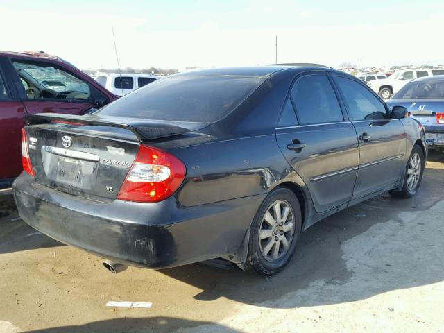 4T1BF32K04U075248 - 2004 TOYOTA CAMRY LE BLACK photo 4