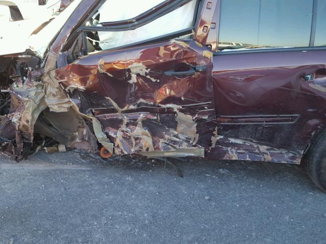 5FNYF4H21EB050882 - 2014 HONDA PILOT LX MAROON photo 9