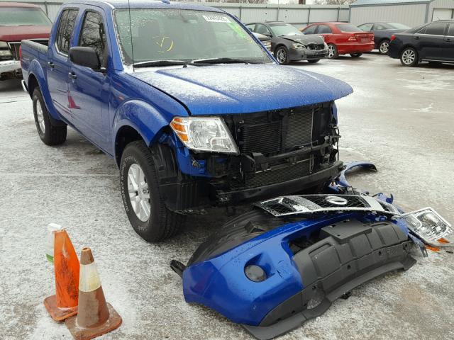 1N6AD0EV6EN738390 - 2014 NISSAN FRONTIER S BLUE photo 1