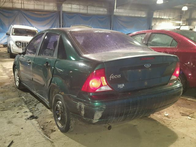 1FAFP34PXYW209078 - 2000 FORD FOCUS SE GREEN photo 3