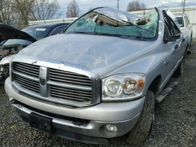 3D7KS28AX8G122583 - 2008 DODGE RAM 2500 S GRAY photo 2