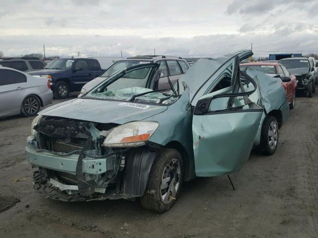 JTDBT923781261983 - 2008 TOYOTA YARIS GREEN photo 2