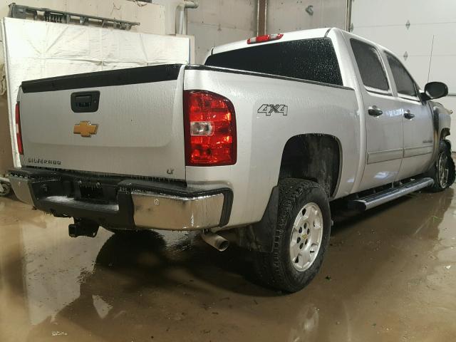 3GCPKSE75DG247414 - 2013 CHEVROLET SILVERADO SILVER photo 4