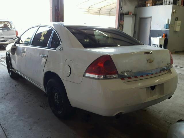 2G1WS553289234719 - 2008 CHEVROLET IMPALA POL WHITE photo 3