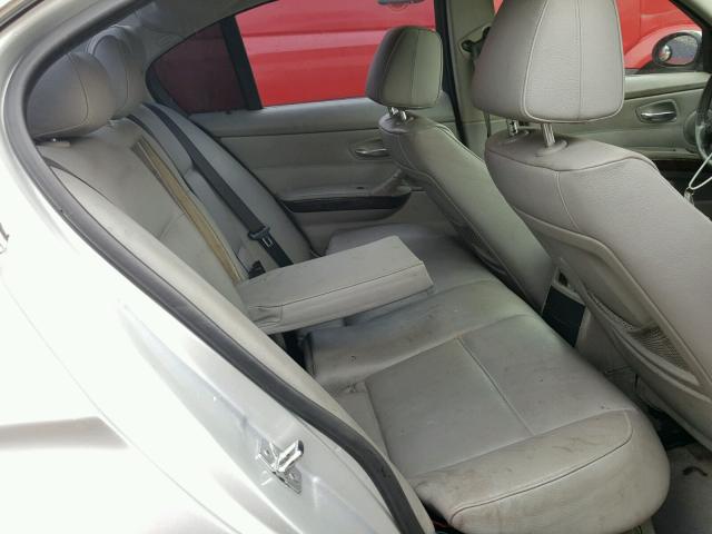 WBAVB77588NH80029 - 2008 BMW 335 I SILVER photo 6