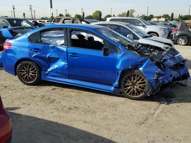 JF1VA2M6XH9833850 - 2017 SUBARU WRX STI BLUE photo 9