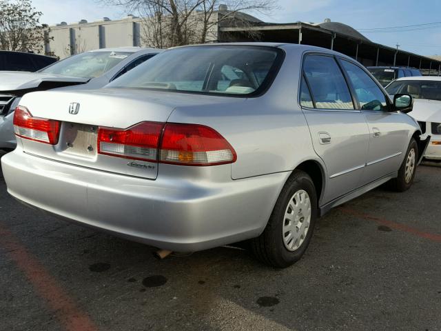 1HGCF86682A131441 - 2002 HONDA ACCORD VAL SILVER photo 4