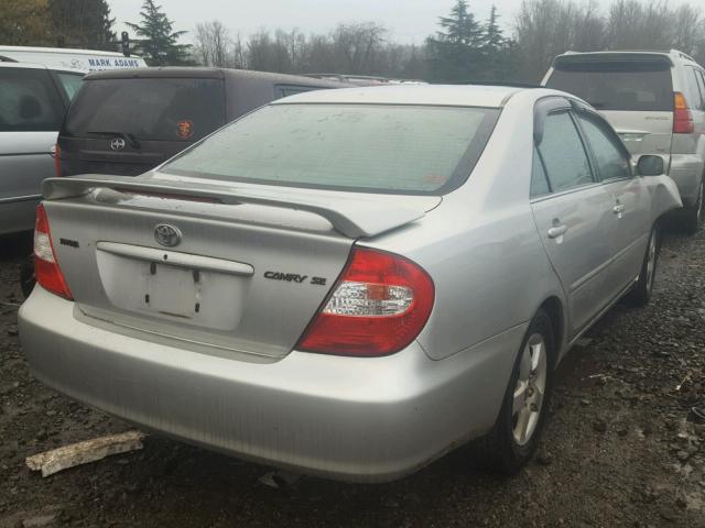 4T1BE30K04U924039 - 2004 TOYOTA CAMRY LE SILVER photo 4