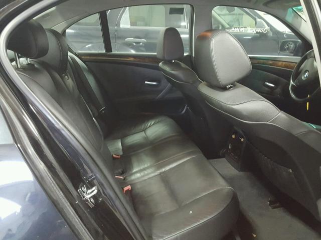 WBANV13568BZ48890 - 2008 BMW 528 XI BLACK photo 6