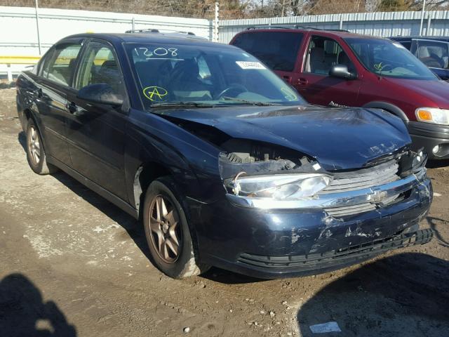 1G1ZT54865F166614 - 2005 CHEVROLET MALIBU LS BLUE photo 1