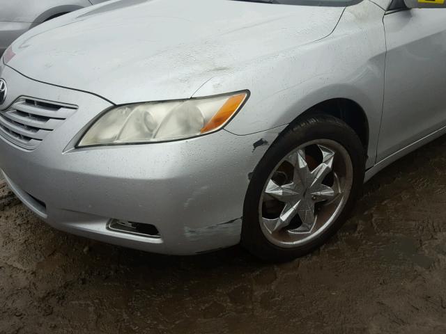 4T1BE46K69U889897 - 2009 TOYOTA CAMRY BASE SILVER photo 9