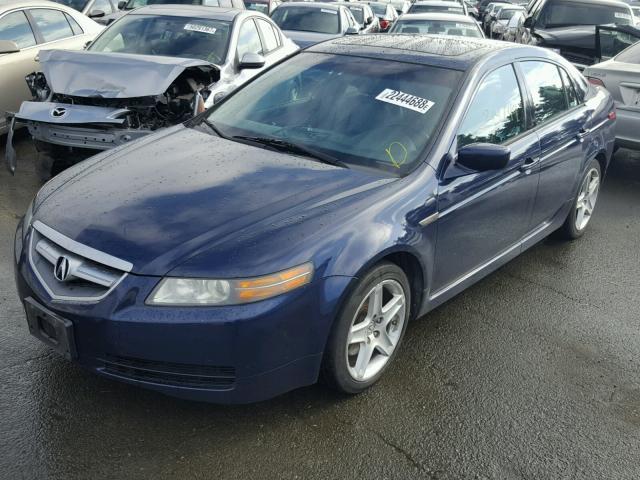 19UUA66226A063518 - 2006 ACURA 3.2TL BLUE photo 2