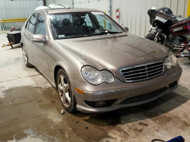 WDBRF40J65F709766 - 2005 MERCEDES-BENZ C 230K SPO SILVER photo 1