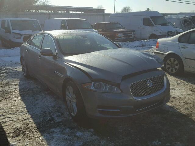 SAJWJ2GD1D8V47511 - 2013 JAGUAR XJL PORTFO GRAY photo 1