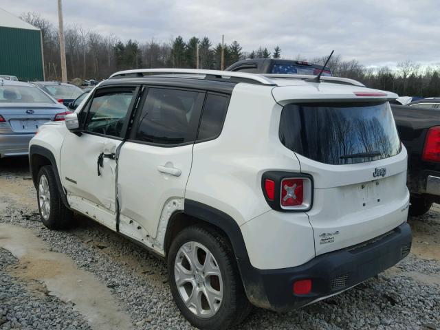 ZACCJBDT0FPC44812 - 2015 JEEP RENEGADE L WHITE photo 3