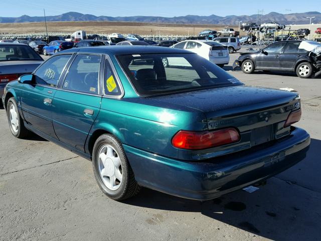 1FALP54Y2NA203937 - 1992 FORD TAURUS SHO GREEN photo 3