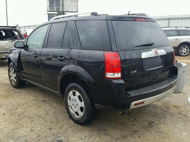 5GZCZ33D76S873694 - 2006 SATURN VUE BLACK photo 3