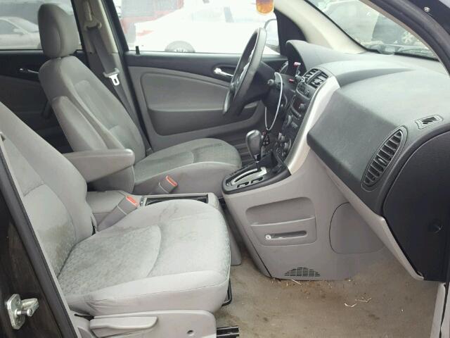 5GZCZ33D76S873694 - 2006 SATURN VUE BLACK photo 5