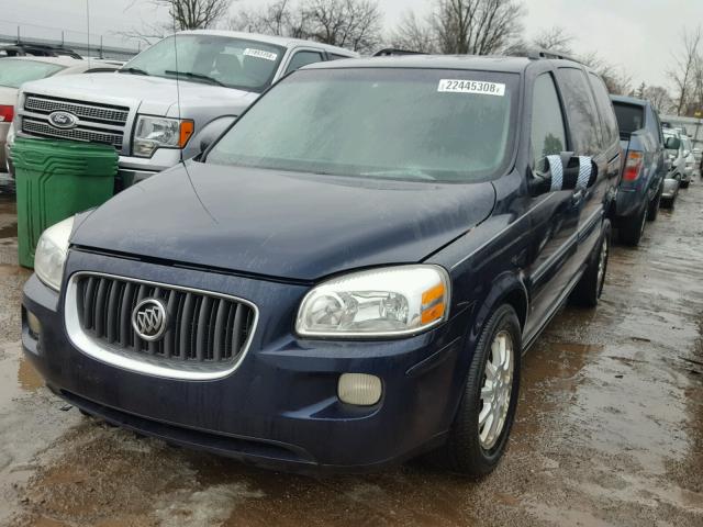 5GADV23L06D113891 - 2006 BUICK TERRAZA CX BLUE photo 2