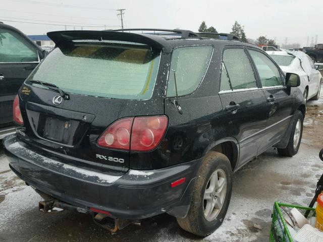 JT6HF10UXY0154650 - 2000 LEXUS RX 300 BLACK photo 4